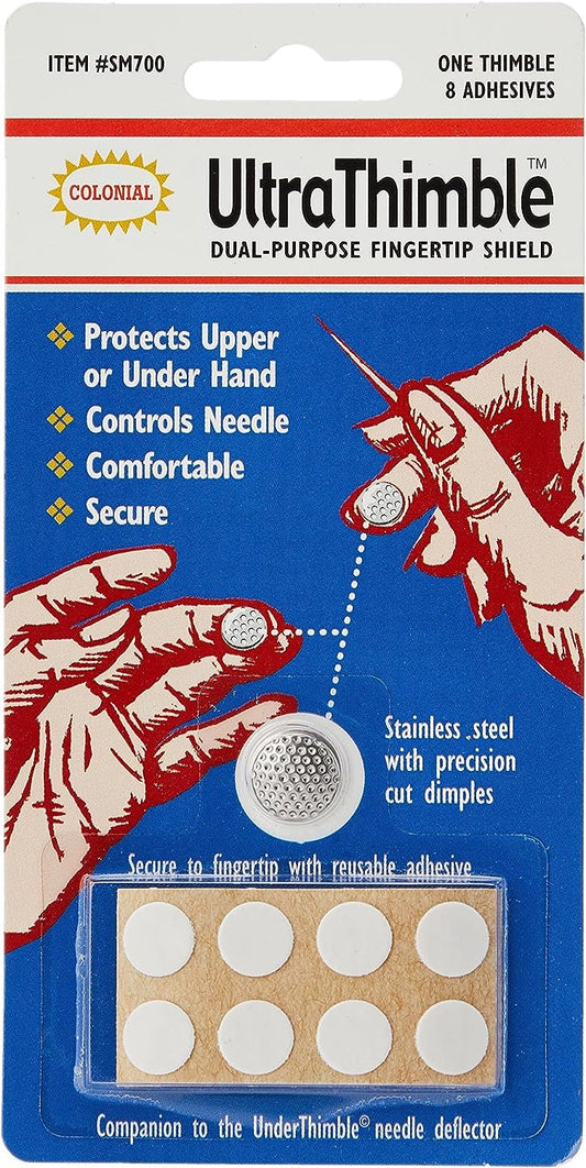 Colonial Needle Ultra Thimble Pack, Silver