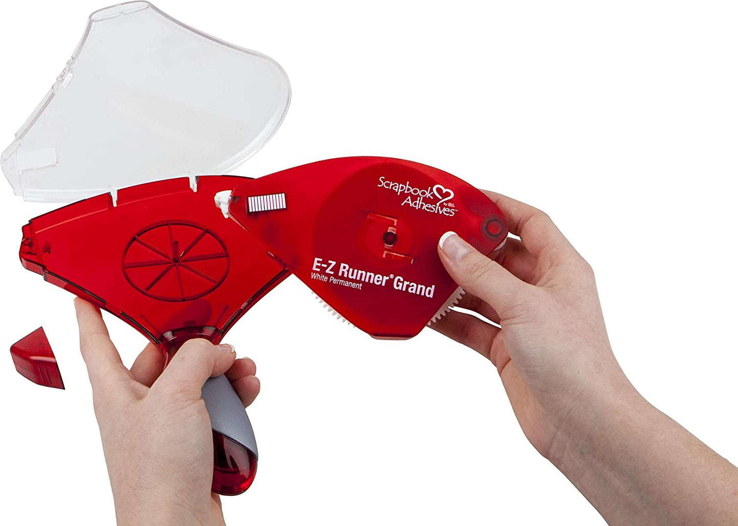 Scrapbook Adhesives by 3L 01251-6 Double-Sided E-Z Runner Grand Adhesive Refill, 150-feet,white