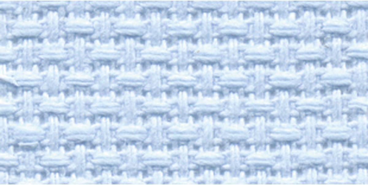 DMC GD1436-4600 Classic Reserve Gold Label Aida Fabric Box, Light Blue, 14 Count