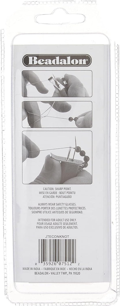 Beadalon Knotter Tool, 7.88 x 3 x 0.75,Brown