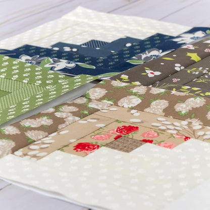 It's Sew Emma Log Cabin Foundation Paper 6 inch