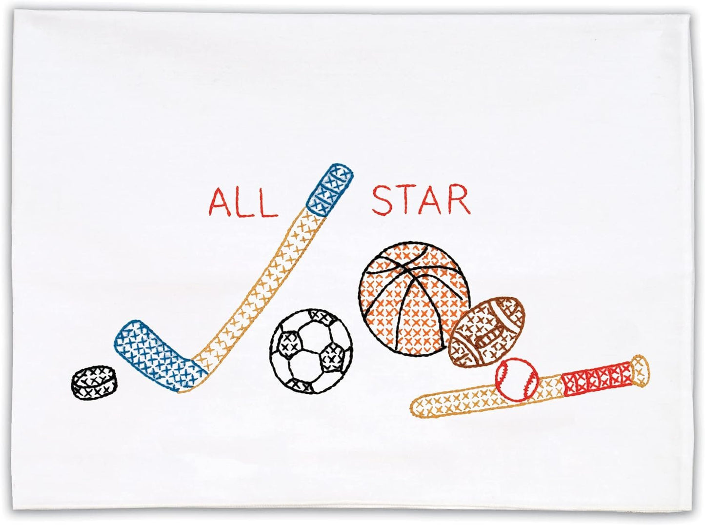 Jack Dempsey Sports Child's Pillowcase, White