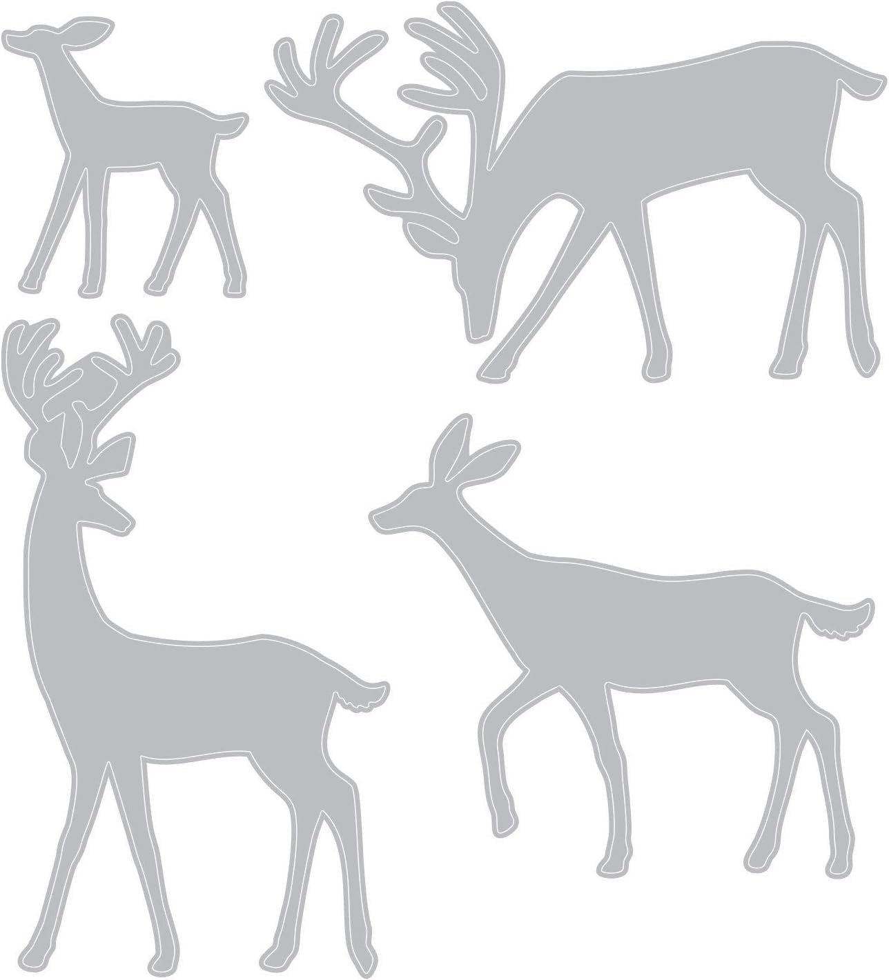 SIZZIX THINLITS Dies DARLN, Darling Deer