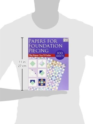 Papers for Foundation Piecing: Quilter-Tested Blank Papers for use with Most Photocopiers and Printers