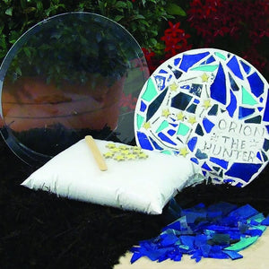 Diamond Tech Create N Learn Mosaic Stepping Stone Kit, Starry Night