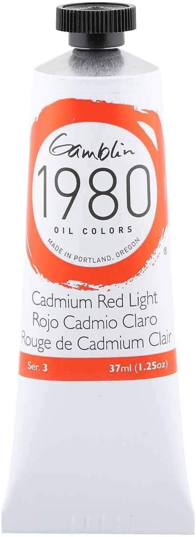 Gamblin 1980 Oil Cad Red Light 37Ml