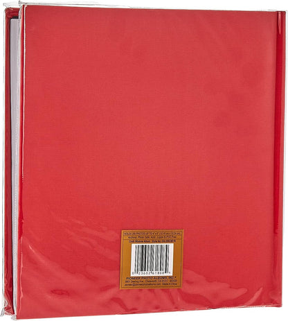 Fabric Frame Cover Photo Album 200 Pockets Hold 4x6 Photos, Sky Blue