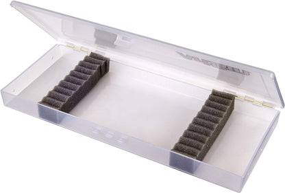 ArtBin KW903 Brush Box with Foam Inserts, Fine Art Portable Paint Brush Organizer, Clear