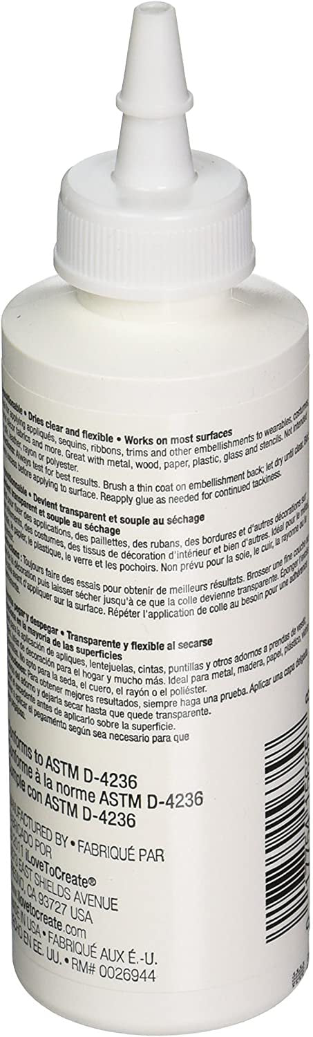 Aleene's Adhesives Bulk Buy Duncan Crafts Tack It Over and Over Liquid Glue 4 Ounce 29-2 (3-Pack)