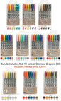 Tim Holtz Bundle of 60 Distress Crayons | All 10 Sets | Set 1, 2, 3, 4, 5, 6, 7, 8, 9, 10