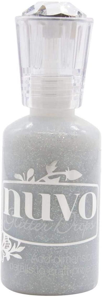Tonic Studios Nuvo Glitter Drops 1.1oz-Silver Crystals