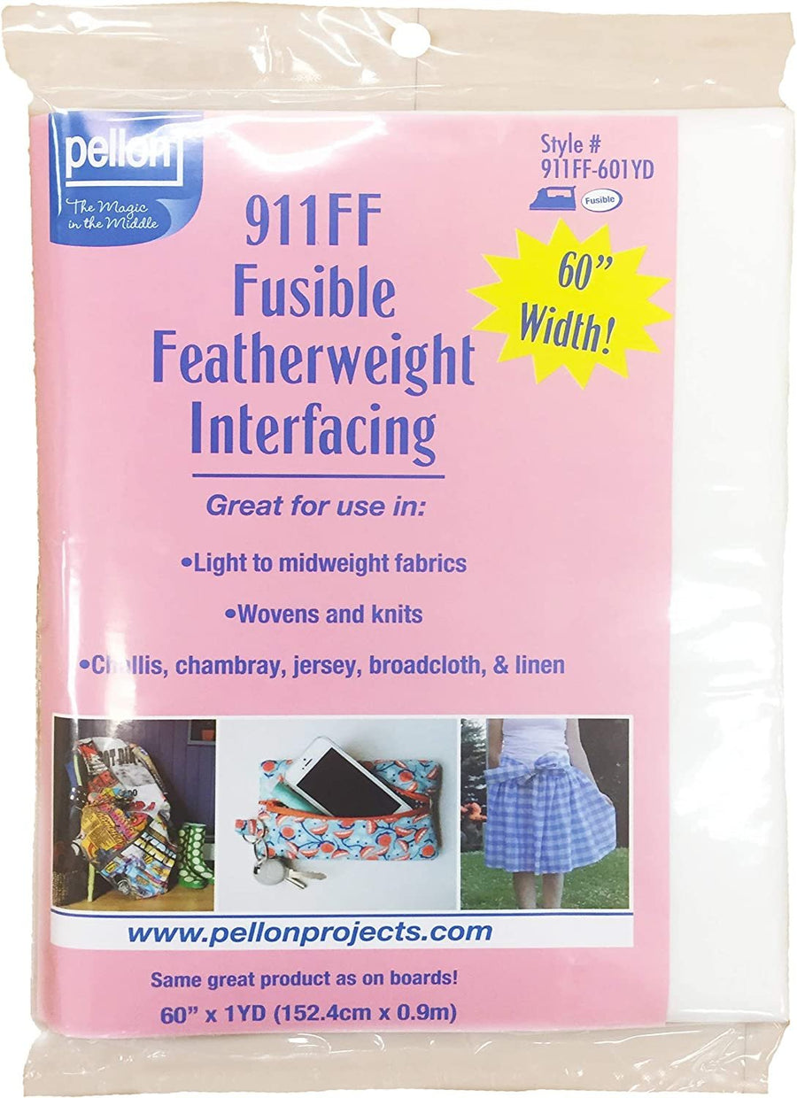 Pellon - 911FF - Fusible Featherweight Interfacing - 60in x 1yd