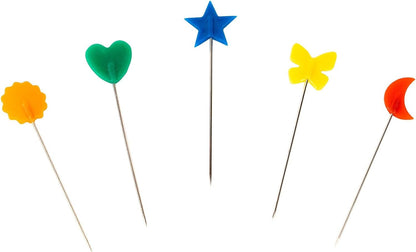 SINGER 00359 Decorative Head Straight Pins, 100-Count