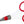 Load image into Gallery viewer, Singer 3404 Scissors, Red &amp; White
