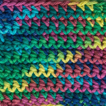 Lily Sugar'n Cream Ombre Yarn - (4) Medium Gauge 100% Cotton - 2 oz - Psychedelic (3-Pack)