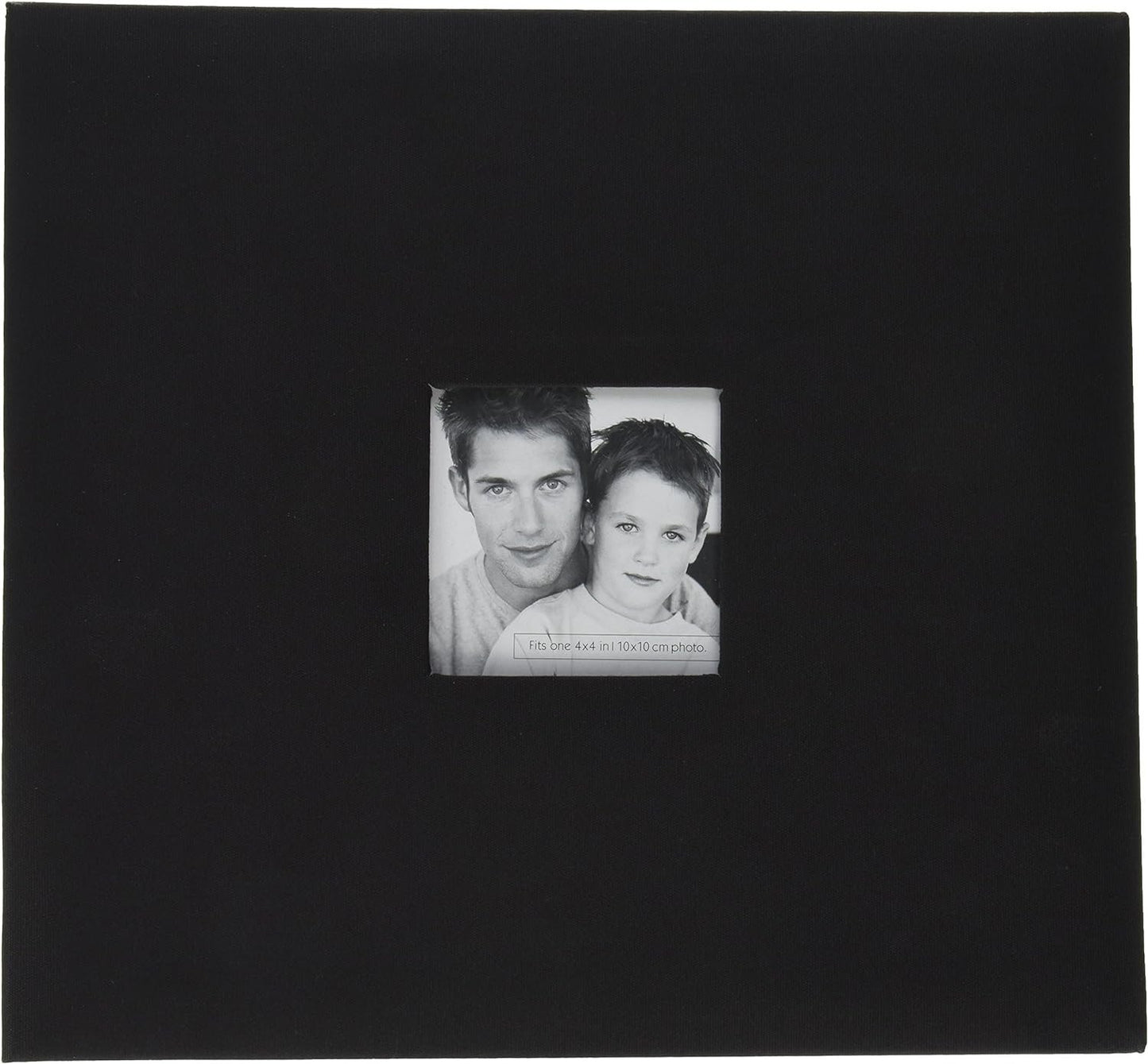 MCS 13.2x12.5 Inch Scrapbook with 12x12 Inch Pages, Black (866115)