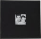 MCS 13.2x12.5 Inch Scrapbook with 12x12 Inch Pages, Black (866115)
