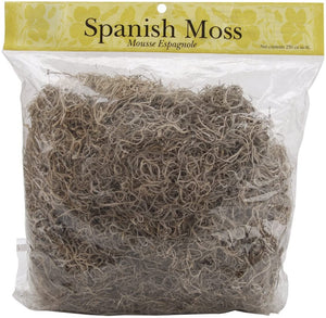 Panacea Spanish Moss, 8 oz (250 cubic Inch), Natural, Brown