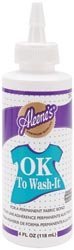 Aleene's OK to Wash-It Fabric Glue-4oz