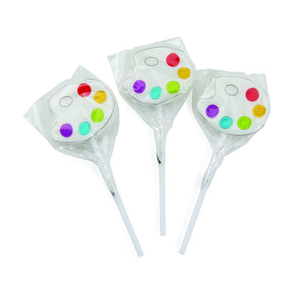 Little Artist Frosted Sucker for Birthday - 12 Pack
