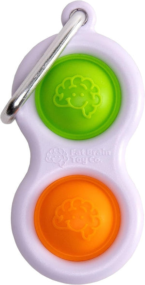 Fat Brain Toys Simpl Dimpl - Orange/Lime Office & Desk Toys for Ages 3 to 12