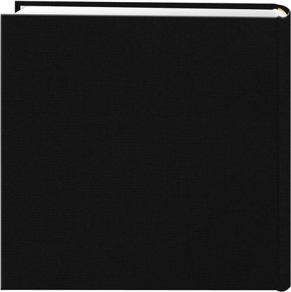 Fabric Frame Cover Photo Album 200 Pockets Hold 4x6 Photos, Sky Blue