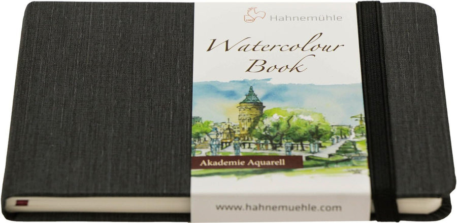 Watercolour Book 200 G/M2, Watercolor Notebook, Tam A6 Landscape, 30 Fls, Hahnemuehle, White (10628810)