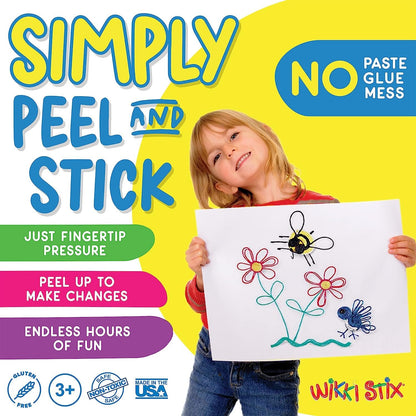 WikkiStix Wax Sticks Primary Colors, 48 Per Pack, 36 months to 1236 months