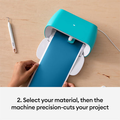 Cricut Joy Machine - A Compact, Portable DIY Smart Machine for Creating Customized Labels, Cards & Crafts, Works with Iron-on, Vinyl, Paper & Smart Materials, Bluetooth-Enabled (iOS/Android/Windows)