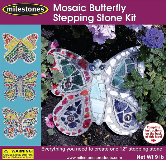 Midwest Products Mosaic Butterfly Stepping Stone Kit