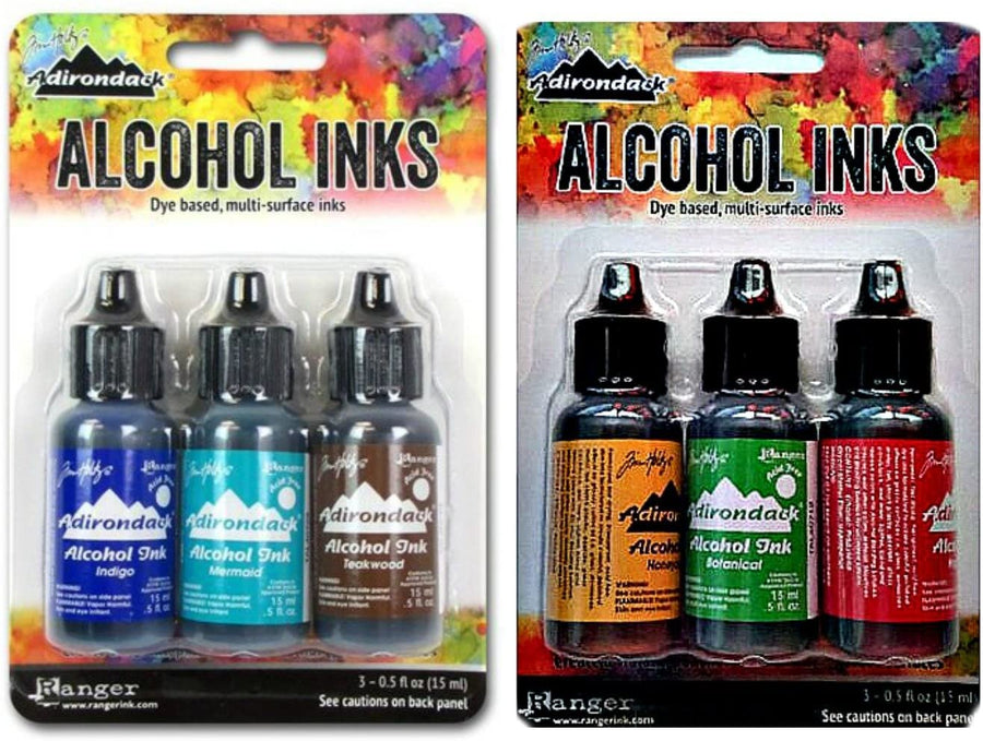 Adirondack Alcohol Ink Bundle Ink Set (Marina + Conservatory)