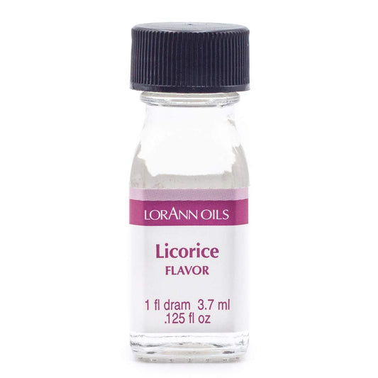 LorAnn Licorice (Black) SS Flavor, 1 dram bottle (.0125 fl oz - 3.7ml - 1 teaspoon)