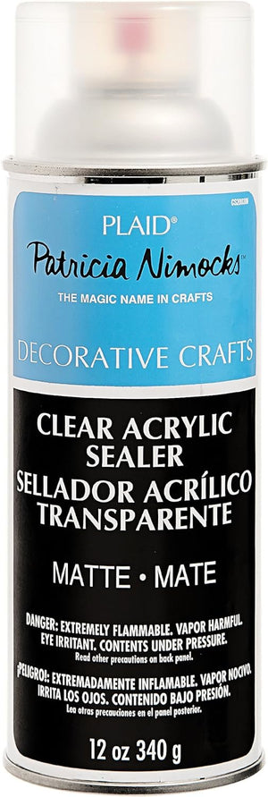 Plaid Clear Acrylic Sealers, Matte