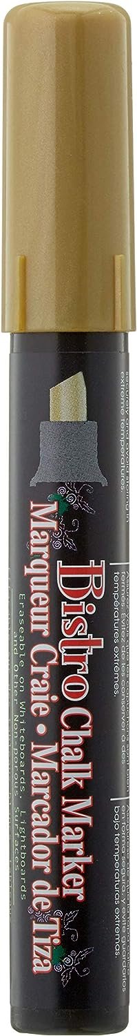 Uchida Gold Metallic Bistro Chalk Marker, 1 Count (Pack of 1)