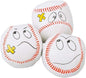 Dozen Baseball Funny Face Kick Balls