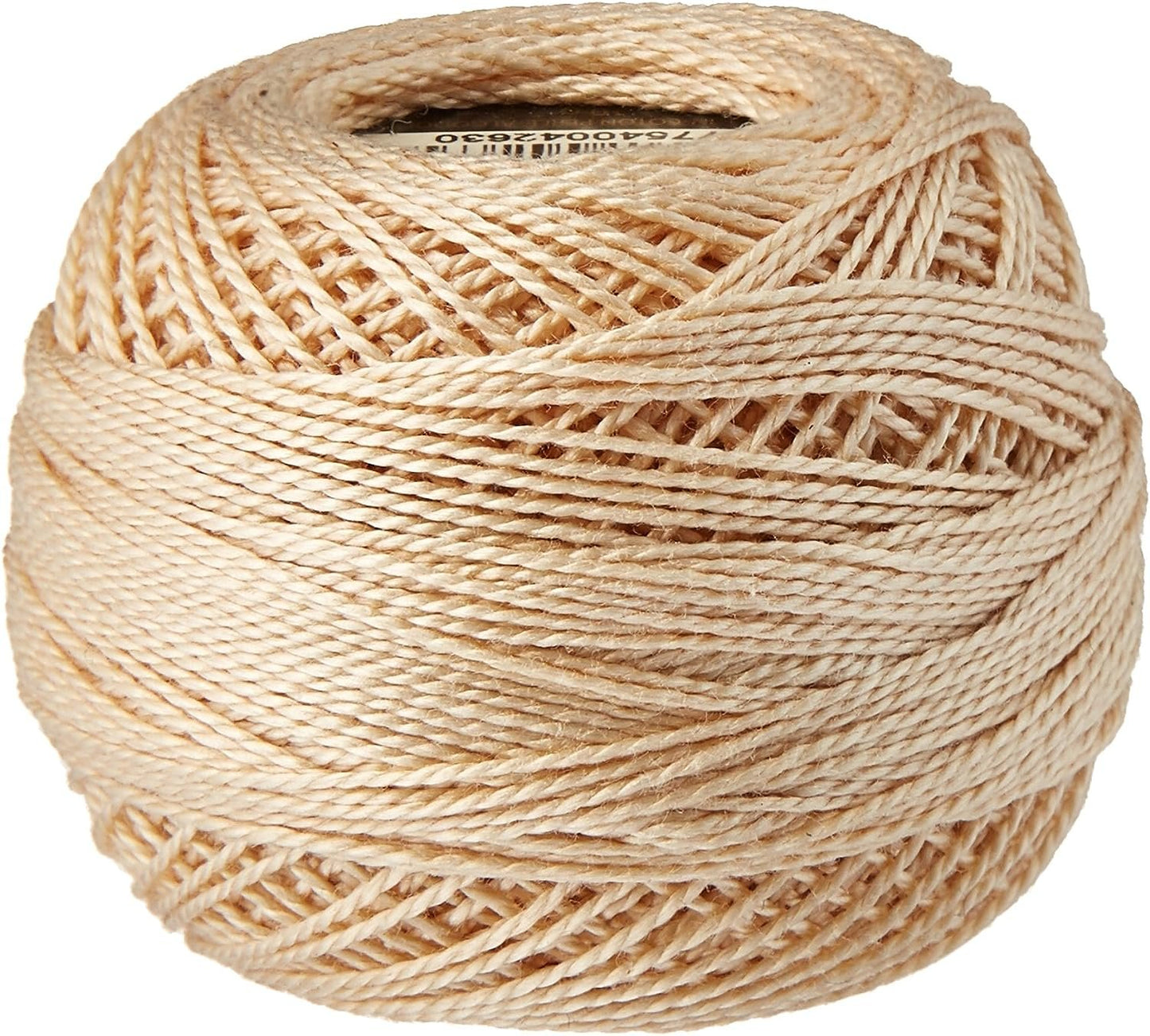 DMC 116 8-739 Pearl Cotton Thread Balls, Ultra Very Light Tan, Size 8