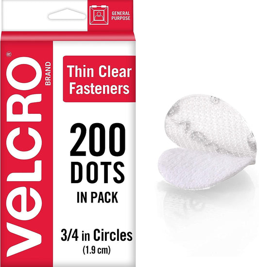 VELCRO Brand - Thin Fasteners - Press and Close