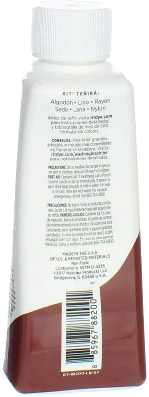 Rit Dye Liquid 8oz-Cocoa Brown