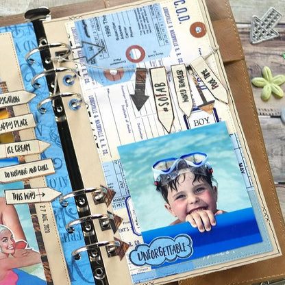 Elizabeth Craft Designs Elizabeth Craft DIE PLNNR ES29, Planner Essentials 29-Directions