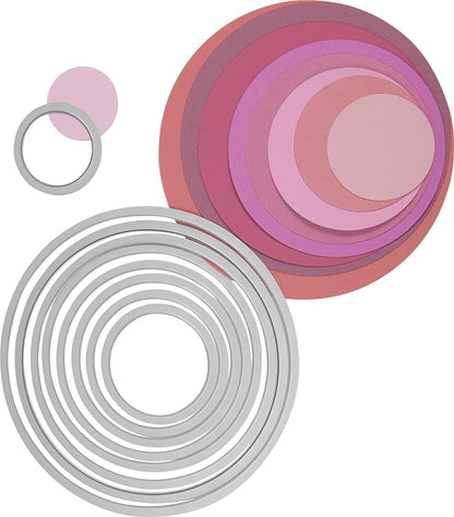 Sizzix Framelits Die Set 8/PK - Circles