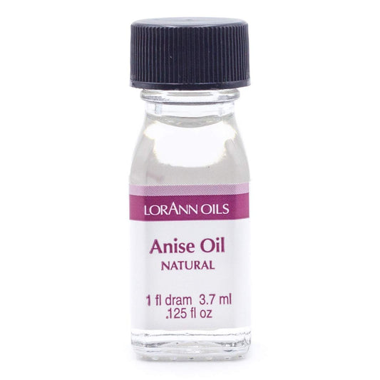LorAnn Anise Oil SS, Natural Flavor, 1 dram bottle (.0125 fl oz - 3.7ml - 1 teaspoon)