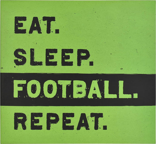 MCS Expandable 10-Page Sports Scrapbook Album with 12 x 12 Inch Pages, 13.5 x 12.5 Inch, Football