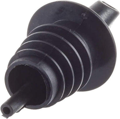 TableCraft H35BK Free Flow Pourers, Black, 24-Pack