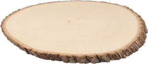 Walnut Hollow Basswood Country Round, Extra Large for Woodburning, Home Décor and Rustic Weddings