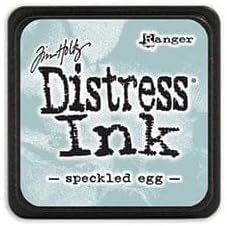 Mini Distress Ink Pads- Bundle of 8 Tim Holtz Saltwater Taffy, Speckled Egg, Crackling Campfire, Rustic Wilderness, Kitsch Flamingo, Salvaged Patina, Prize Ribbon, Villainous Potion Tim Holtz Ranger