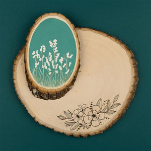 Walnut Hollow Basswood Country Round, Extra Large for Woodburning, Home Décor and Rustic Weddings