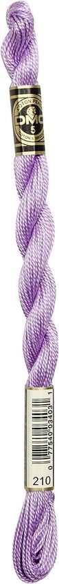 DMC 115 3-210 Pearl Cotton Thread, Lavender