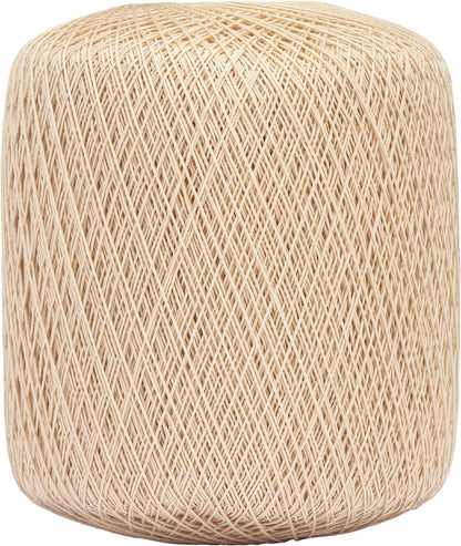Coats Crochet Aunt Lydia's Crochet, Cotton Fine Size 20, White