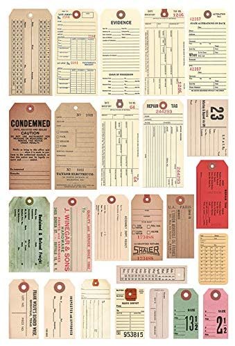 Tim Holtz Idea-Ology 2020 Urban Layers and Salvaged Tags - 2 Item Bundle