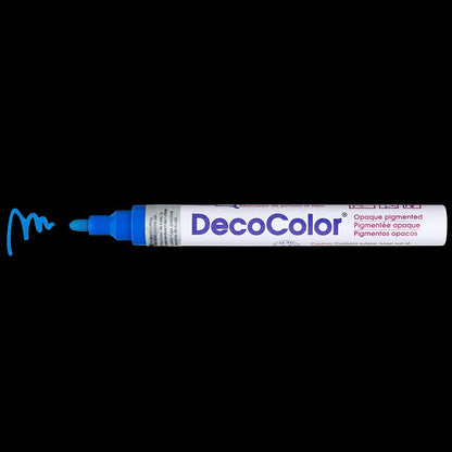 UCHIDA 300-C-3 Marvy Deco Color Broad Point Paint Marker, Blue